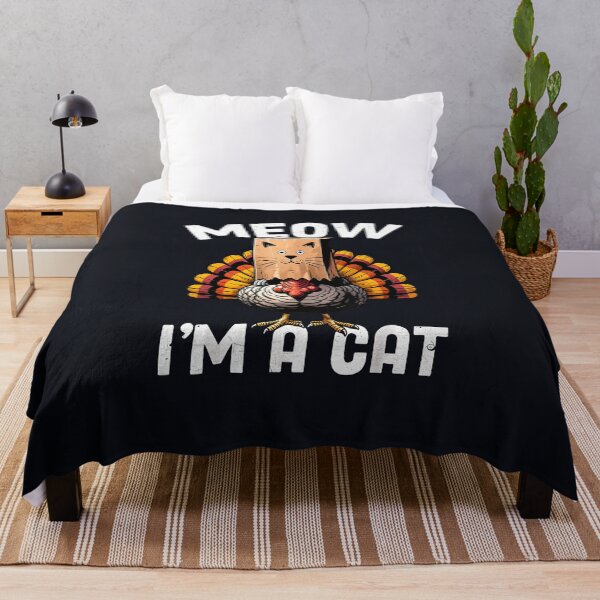 Item preview, Funny Thanksgiving Cat Disguise Shirt – Meow I’m a Cat Turkey Tee, Quirky Holiday Gift Idea, Cute Animal Humor Top designed and sold by BeatriceJFling.