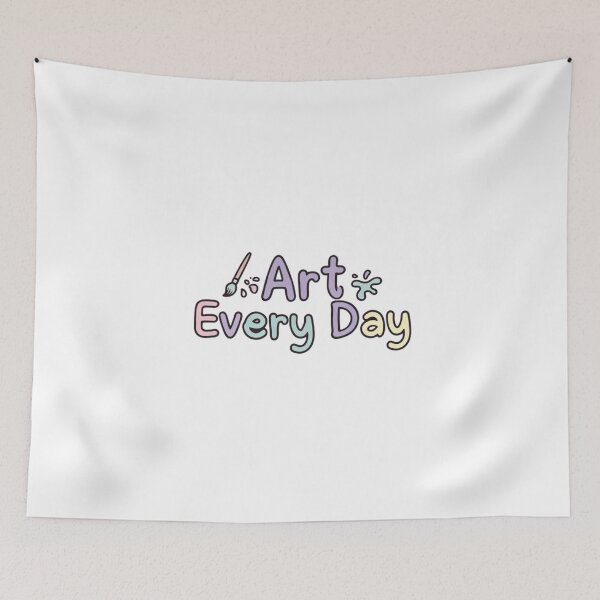 Item preview, Art Every Day Minimal Doodle Artist Tee designed and sold by EcoArtTees.