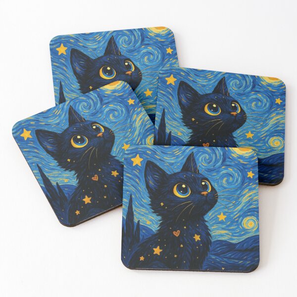 Item preview, Starry Cat designed and sold by GraphicMondaze.