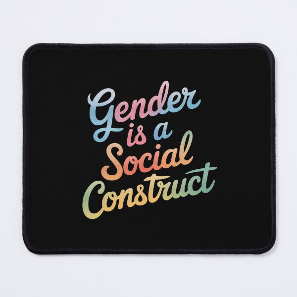 Item preview, Gender Is A Social Construct Queer Non Binary Library Pride  designed and sold by GGrizeldaRivas.