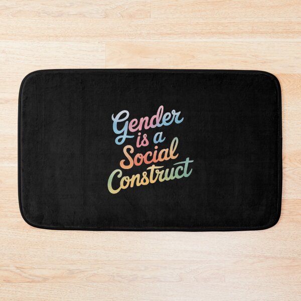Item preview, Gender Is A Social Construct Queer Non Binary Library Pride  designed and sold by GGrizeldaRivas.