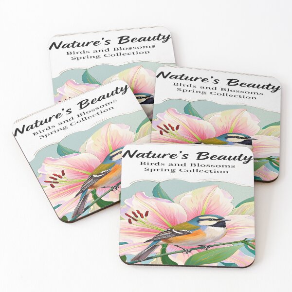 Item preview, Nature's Beauty Birds and Blossoms-Spring Collection 4 designed and sold by DinsignStudio.