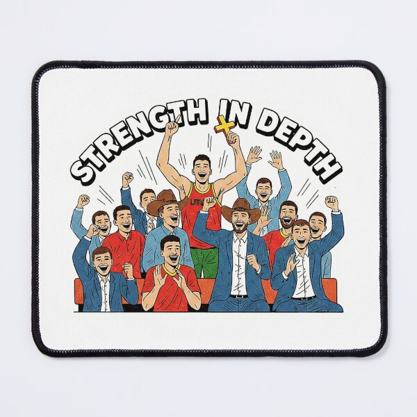 Item preview, Denver Nuggets Bench Mob - Strength In Depth designed and sold by Aymanejed.