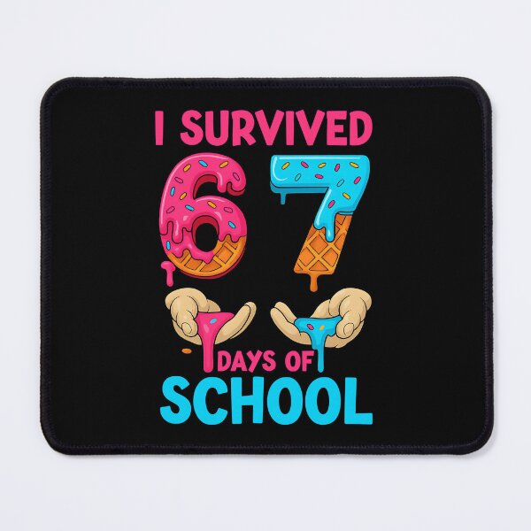 Item preview, I Survived 67 Days Of School Teachers Students 6 7 Six Seven designed and sold by BusanBlueCZ.