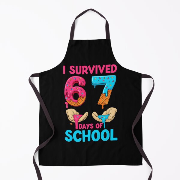 Item preview, I Survived 67 Days Of School Teachers Students 6 7 Six Seven designed and sold by BusanBlueCZ.