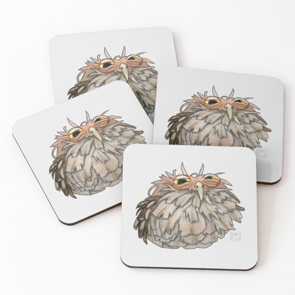 Item preview, Messy Owl designed and sold by MaryellaArt.