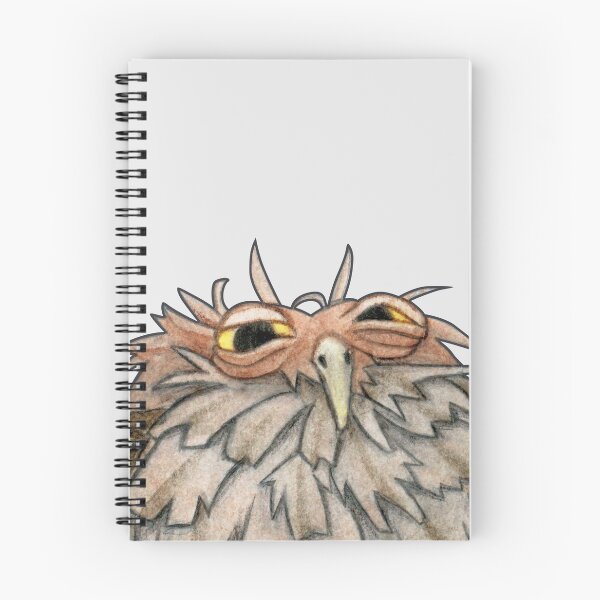 Item preview, Messy Owl designed and sold by MaryellaArt.