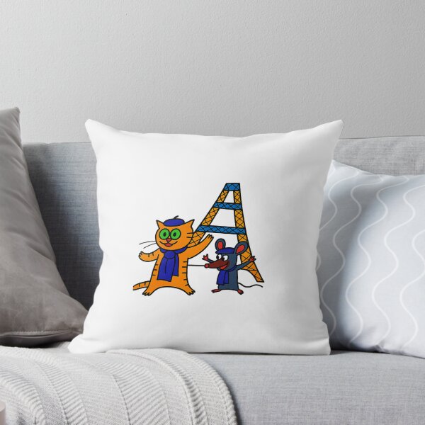 Item preview, Paris Pals — Cat & Mouse at the Eiffel Tower (Hand-Drawn) designed and sold by YokoByIngoErno.