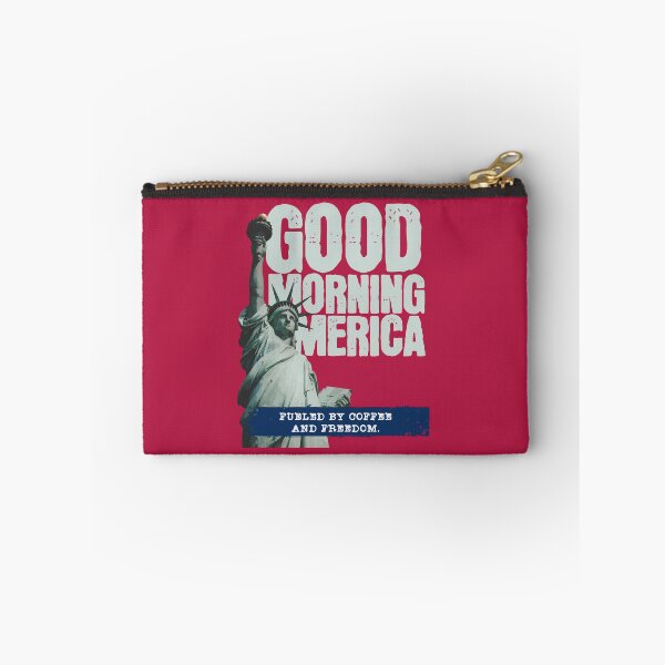 Item preview, Good Morning America T-Shirt – Bold Patriotic Sunrise Tee designed and sold by The Upside Down.