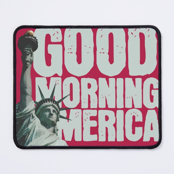 Item preview, Good Morning America T-Shirt – Bold Patriotic Sunrise Tee designed and sold by The Upside Down.