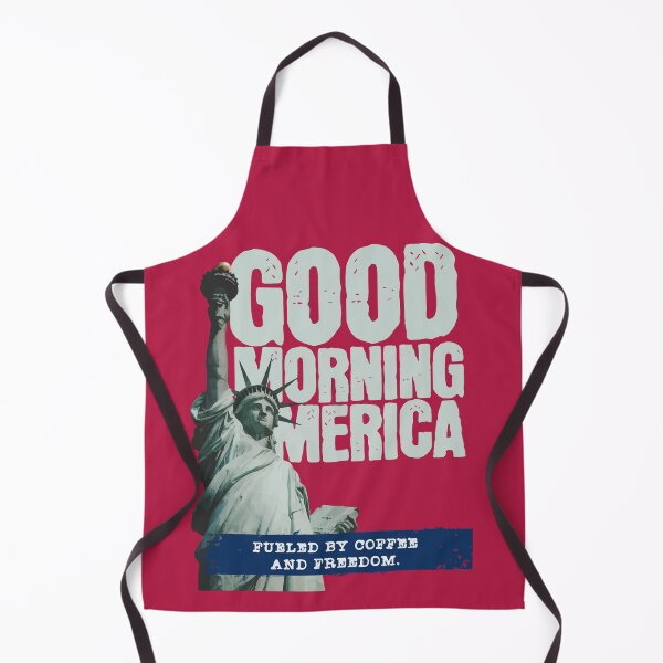 Item preview, Good Morning America T-Shirt – Bold Patriotic Sunrise Tee designed and sold by The Upside Down.