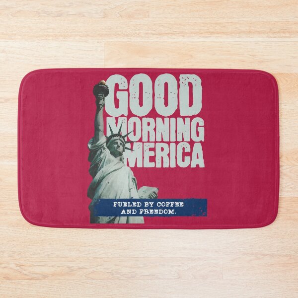 Item preview, Good Morning America T-Shirt – Bold Patriotic Sunrise Tee designed and sold by The Upside Down.