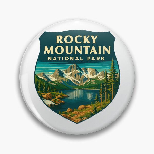 Item preview, Rocky Mountain National Park Colorado Sticker designed and sold by Ismeal Von.