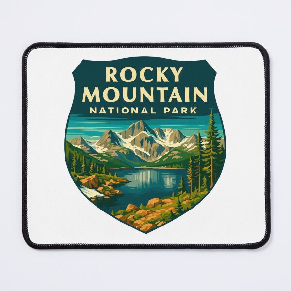 Item preview, Rocky Mountain National Park Colorado Sticker designed and sold by Ismeal Von.