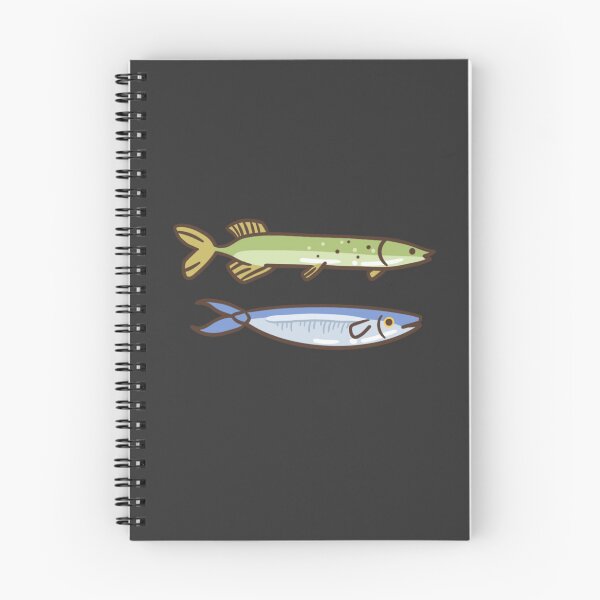 Item preview, 2 Thin Fish (Anchovy & Pike) designed and sold by JenkDesigns.