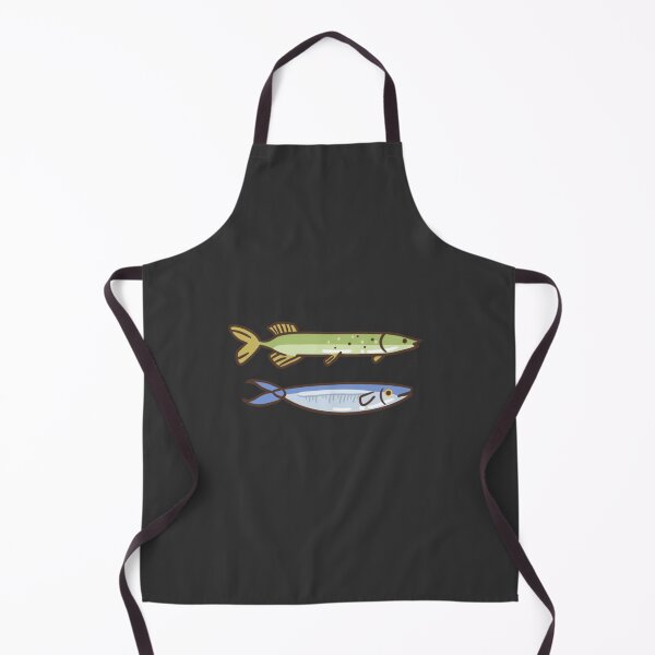 Item preview, 2 Thin Fish (Anchovy & Pike) designed and sold by JenkDesigns.