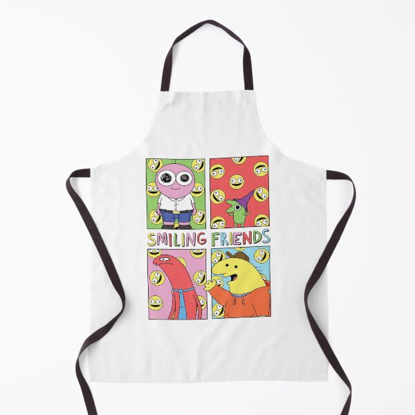 Item preview, Smiling Friends Pop Art Character Grid Funny Cartoon designed and sold by BusanBlueCZ.