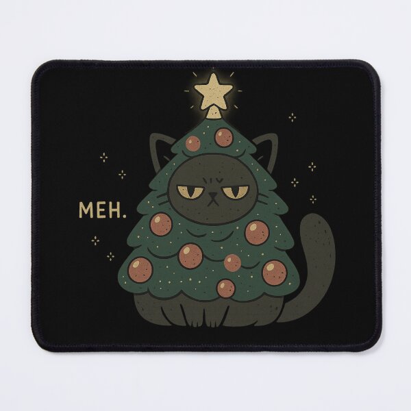 Item preview, Meh Christmas Funny Grumpy Cat Christmas Tree Sarcastic Holiday designed and sold by haitrieuic96.