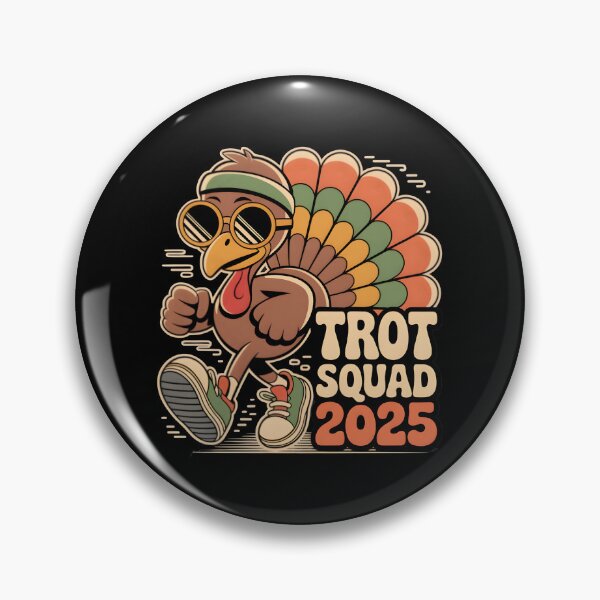 Item preview, Turkey Trot Squad 2025 designed and sold by LovelyEvaDesign.