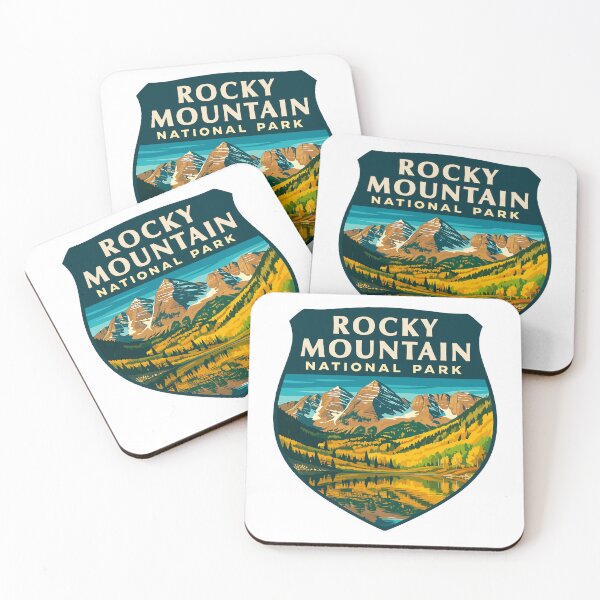 Item preview, Rocky Mountain National Park Colorado Sticker designed and sold by Ismeal Von.