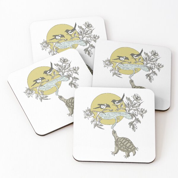 Item preview, the turtles and the magpies designed and sold by lettersfromlorikeets.
