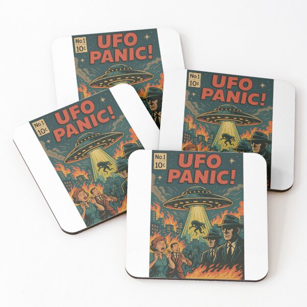 Item preview, UFO Panic! – The Roswell Invasion designed and sold by Cescocir1992.