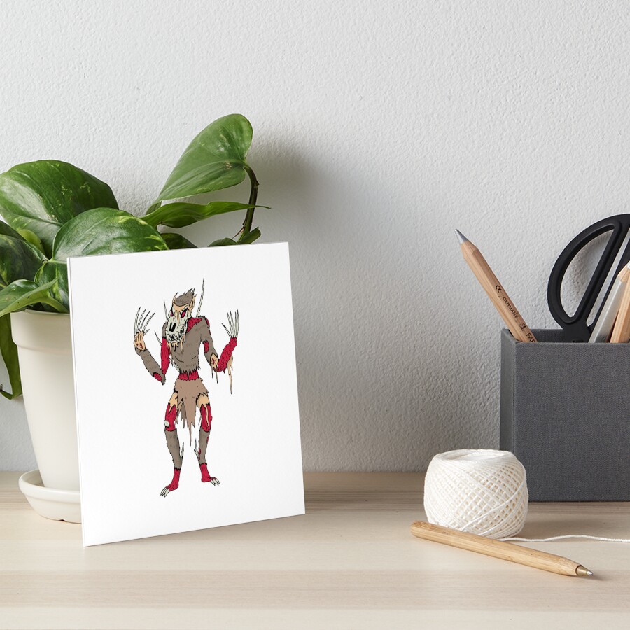 Item preview, Art Board Print designed and sold by JohnnyFive8.