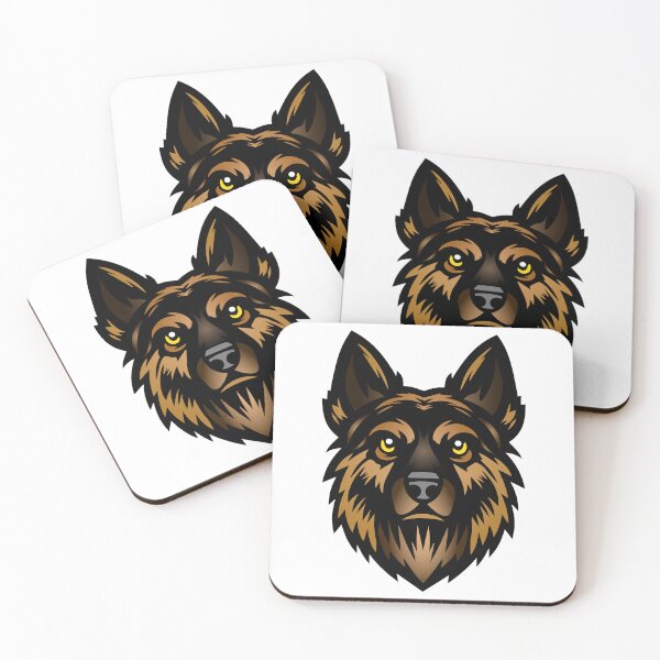 Item preview, German Shepherd Head - Bold Canine designed and sold by criptart.