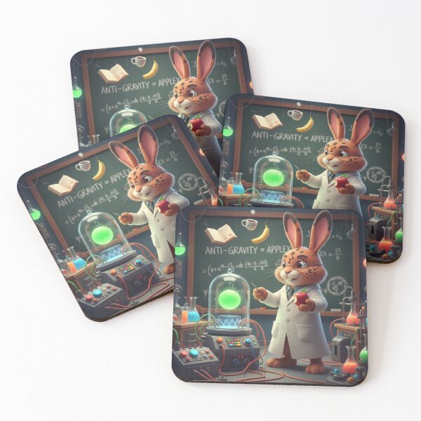 Item preview, Scientist Bunny research  designed and sold by prashant art factory ✅️.