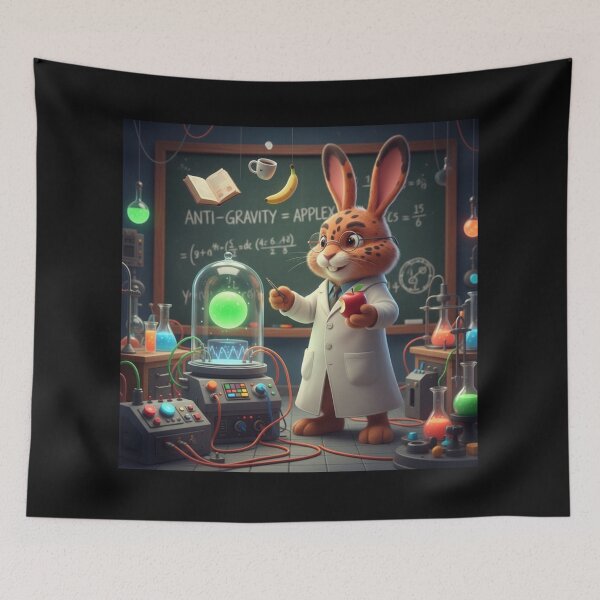Item preview, Scientist Bunny research  designed and sold by prashant art factory ✅️.