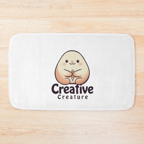 Item preview, Creative Creature Cute Artist Mascot Shirt designed and sold by EcoArtTees.