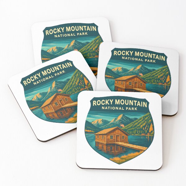 Item preview, Rocky Mountain National Park Colorado Sticker designed and sold by Ismeal Von.