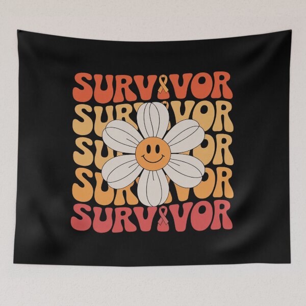 Item preview, Leukemia Cancer Orange Ribbon Leukemia Cancer Survivor designed and sold by JonGogue.