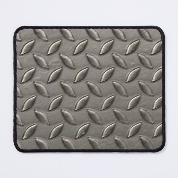 Item preview, Industrial Metal Floor Texture — Steel Diamond Plate Surface Design designed and sold by SurfaceCraft Studio.