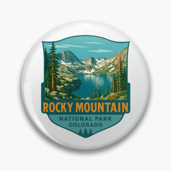 Item preview, Rocky Mountain National Park Colorado Sticker designed and sold by Ismeal Von.