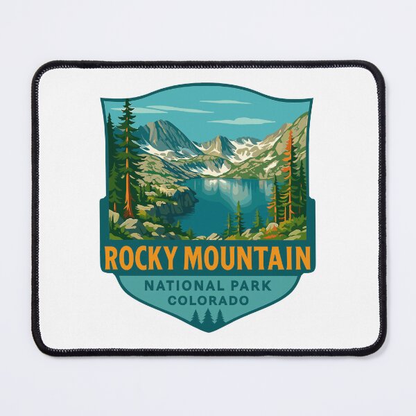 Item preview, Rocky Mountain National Park Colorado Sticker designed and sold by Ismeal Von.