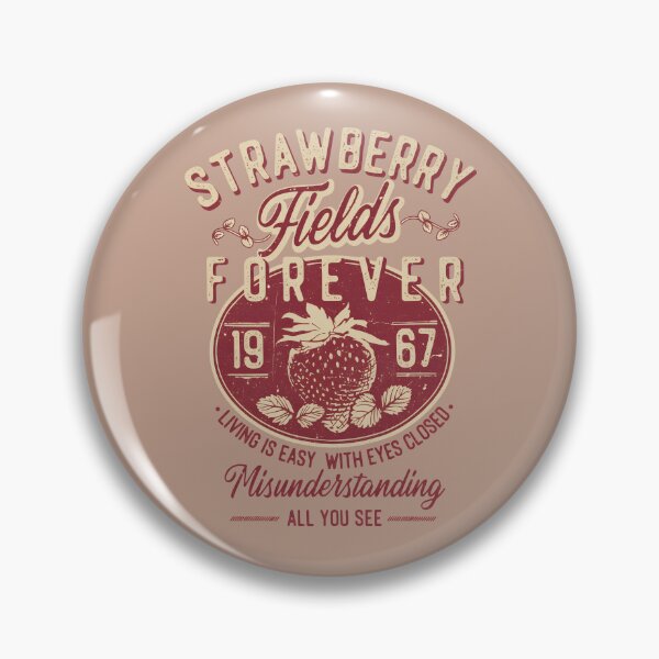 Item preview, Retro Strawberry Fields designed and sold by Darkifun.