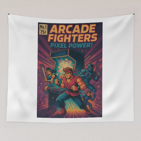 Item preview, Arcade Fighters – Pixel Power designed and sold by Cescocir1992.