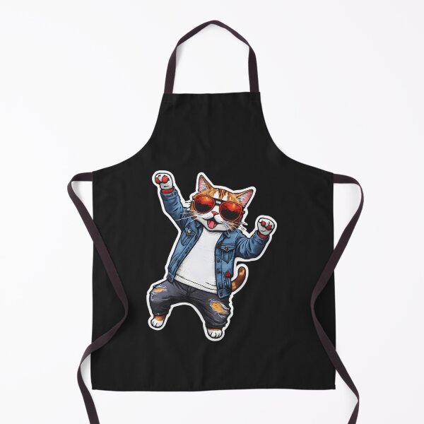 Item preview, Happy Cute Cat Cool Iron On Patches designed and sold by haotrannam.