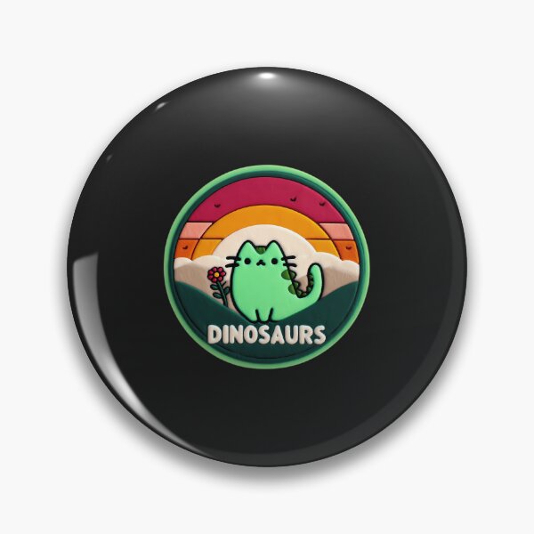 Item preview, Green Kawaii Dinosaur Felt Illustration designed and sold by haotrannam.