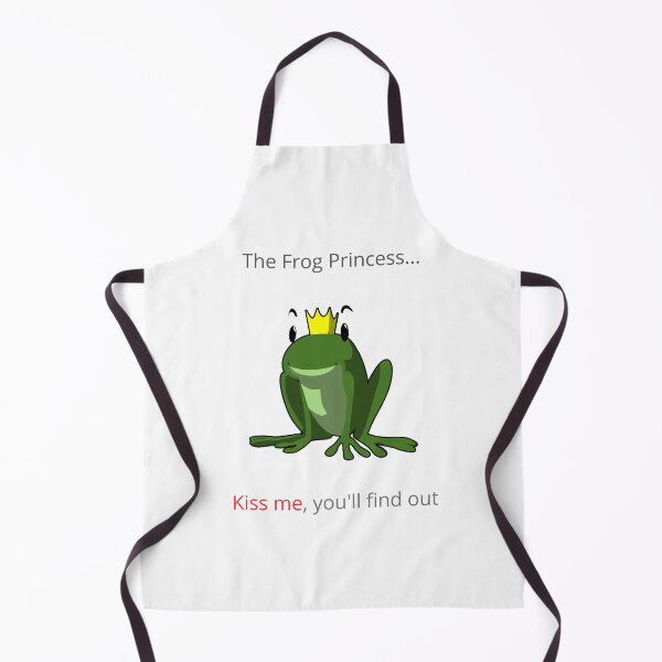 Item preview, Frog Princess with Golden Crown | Cute Fairy Tale Illustration designed and sold by YesArtCreative.