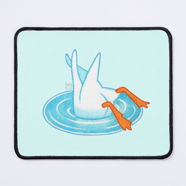 Item preview, Duck in water - tail designed and sold by MaryellaArt.