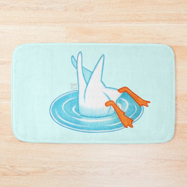 Item preview, Duck in water - tail designed and sold by MaryellaArt.
