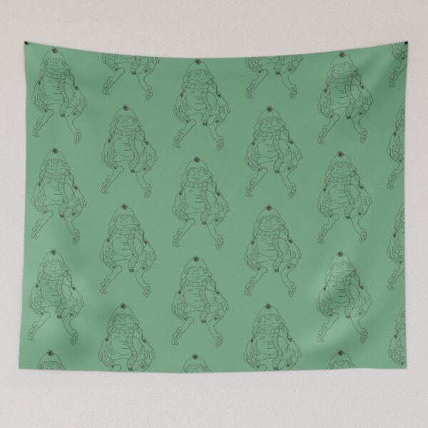 Item preview, Big Wonky Winter Frog designed and sold by Sami Sciuto.