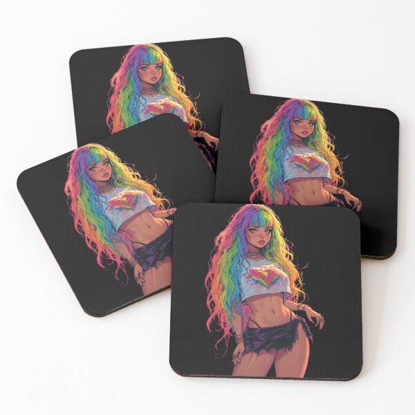 Item preview, Trippy Goa Psytrance Girl designed and sold by VDDDesign.