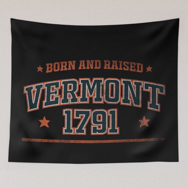 Item preview, Vermont, born and raised designed and sold by HB Shirts.