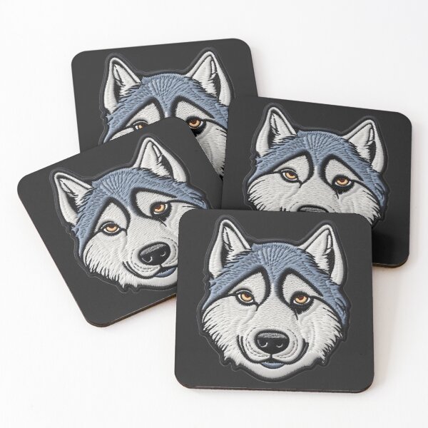 Item preview, Husky Dog Patch Design designed and sold by haotrannam.