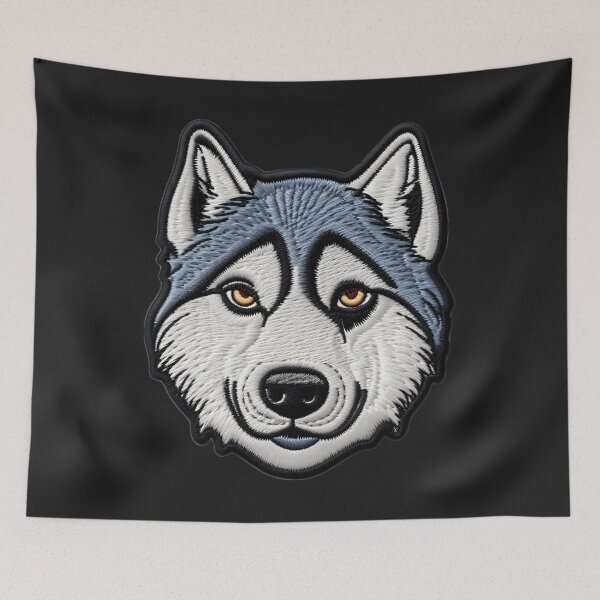 Item preview, Husky Dog Patch Design designed and sold by haotrannam.