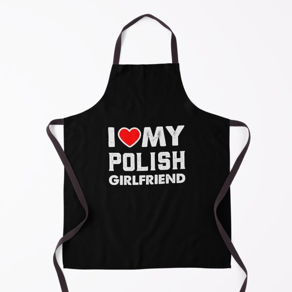 Item preview, I love my polish Girlfriend Poland Love T Shirt designed and sold by Suzy Perez Art.