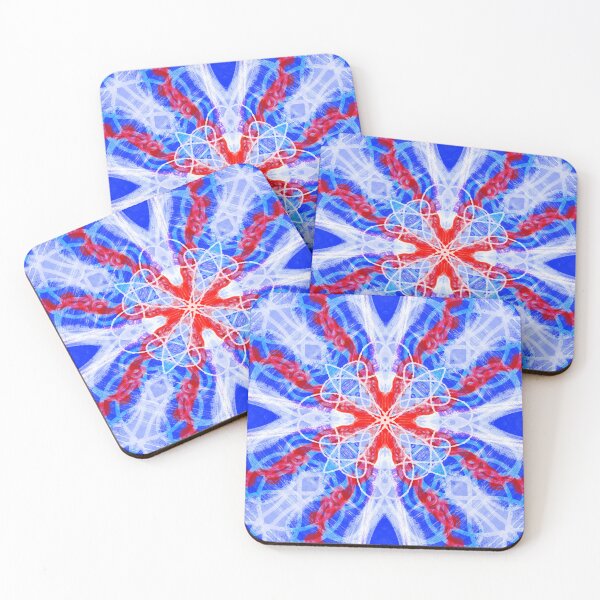 Item preview, Web Pulse – Red & Blue Radial Energy designed and sold by jacoponly.